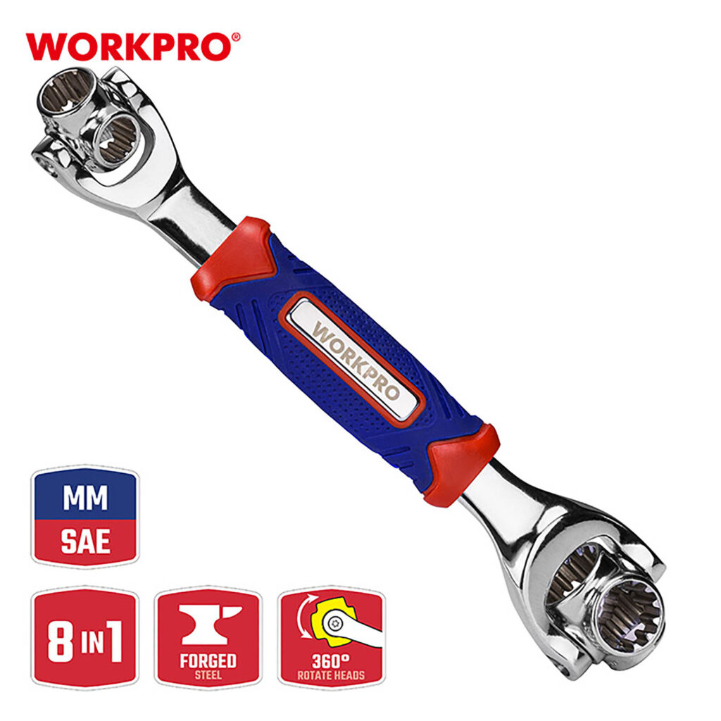 ΚΑΡΥΔΑΚΙΑ ΚΛΕΙΔΙ (8 σε 1) WP272018 WORKPRO (PROFI)