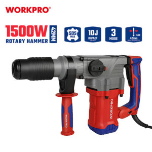 ΣΚΑΠΤΙΚΟ ΠΕΡΙΣΤΡΟΦΙΚΟ ΠΙΣΤΟΛΕΤΟ 1500W SDS. MAX (10,0 Joule) WP470405CE WORKPRO (PROFI)