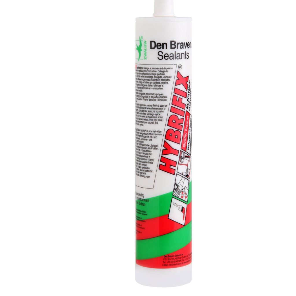 ΣΦΡΑΓΙΣΤΙΚΟ-ΣΥΓΚΟΛΛΗΤΙΚΟ 290ml  ΓΚΡΙ  HYBRIFIX  DEN BRAVEN