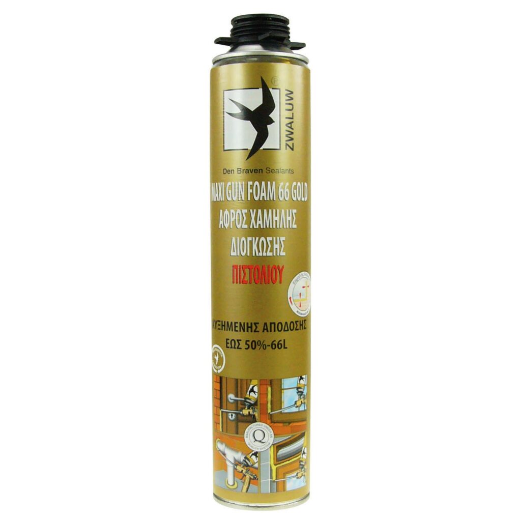 ΑΦΡΟΣ ΠΟΛΥΟΥΡΕΘΑΝΗΣ ΧΑΜ. ΔΙΟΓΚΩΣΗΣ MAXI FOAM 66 825ml (ΠΙΣΤΟΛΙΟΥ) DEN BRAV