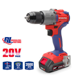 ΕΠΑΝΑΦΟΡΤΙΖΟΜΕΝΟ ΔΡΑΠΑΝΟΚΑΤΣΑΒΙΔΟ 20V-Li BL  60Nm. (2x2,0AH)  WP390002 WORKPRO (PROFI)