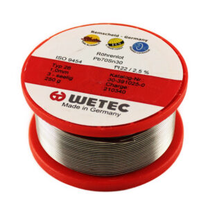 ΚΟΛΛΗΣΗ ΡΟΛΟ Φ 1,0mm  250gr. WETEC