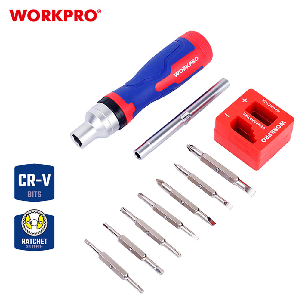 ΚΑΤΣΑΒΙΔΙ ΚΑΣΤΑΝΙΑΣ 18 ΣΕ 1 ΜΑΓΝΗΤΙΚΟ WP200553 WORKPRO (ΚΑΡΤΕΛΑ)
