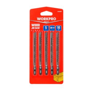ΛΑΜΑ ΣΕΓΑΣ ΞΥΛΟΥ 100mm BOSCH (ΣΕΤ 5τμχ) 10TPI WP404005 WORKPRO (PROFI) (ΚΑΡΤΕΛΑ)