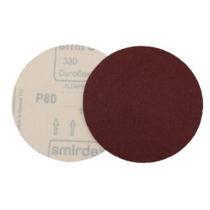 VELCRO ΧΩΡΙΣ ΤΡΥΠΕΣ ΚΟΚΚΙΝΟ Φ125  Ρ 40  (330)