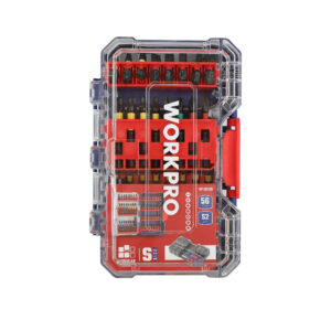 ΚΑΣΕΤΙΝΑ ΜΥΤΕΣ 1/4"  ΣΕΤ  56 τμχ WP409028 WORKPRO