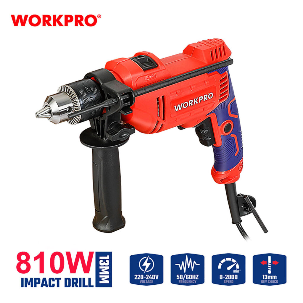 ΔΡΑΠΑΝΟ ΚΡΟΥΣΤΙΚΟ ΗΛΕΚΤΡΙΚΟ   810W WP470205 WORKPRO (PROFI)