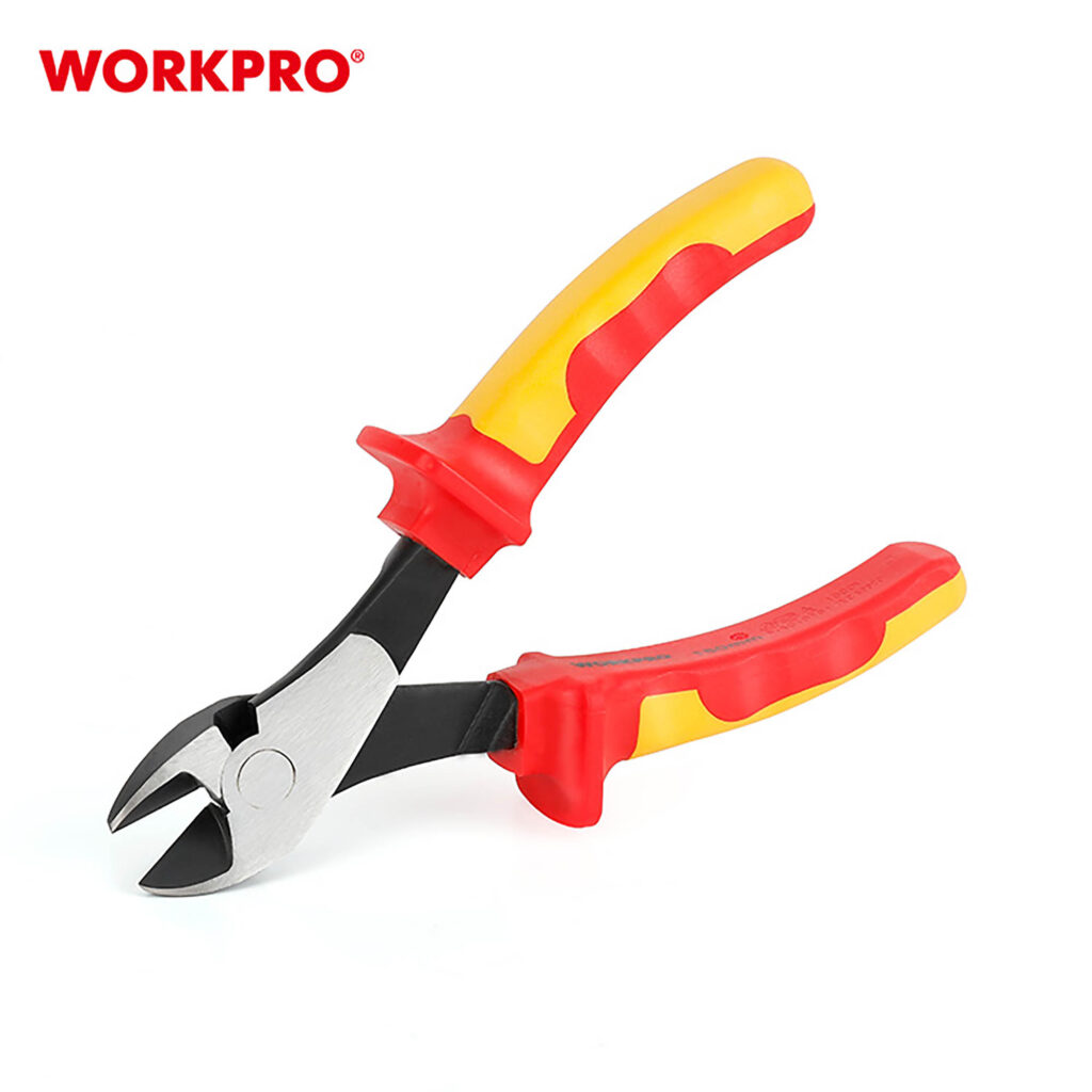 ΠΛΑΓΙΟΚΟΦΤΗΣ ΜΕ ΜΟΝΩΣΗ VDA ΕΩΣ 1000V 180mm(7")  WP342009 WORKPRO (PROFI) (ΚΑΡΤΕΛΑ)
