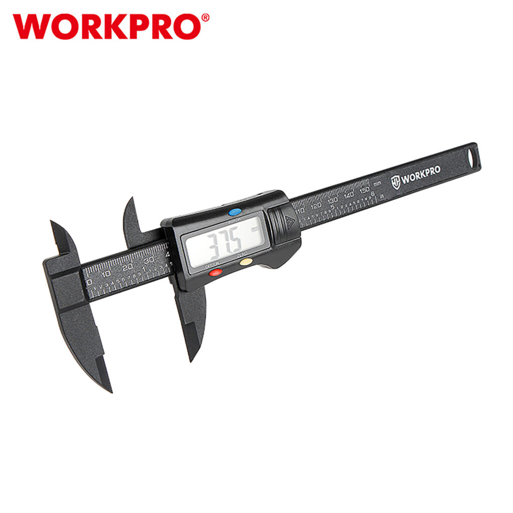 ΠΑΧΥΜΕΤΡΟ ΨΗΦΙΑΚΟ ΠΛΑΣΤΙΚΟ 150mm(6") WP266001 WORKPRO (PROFI) (ΚΑΡΤΕΛΑ)