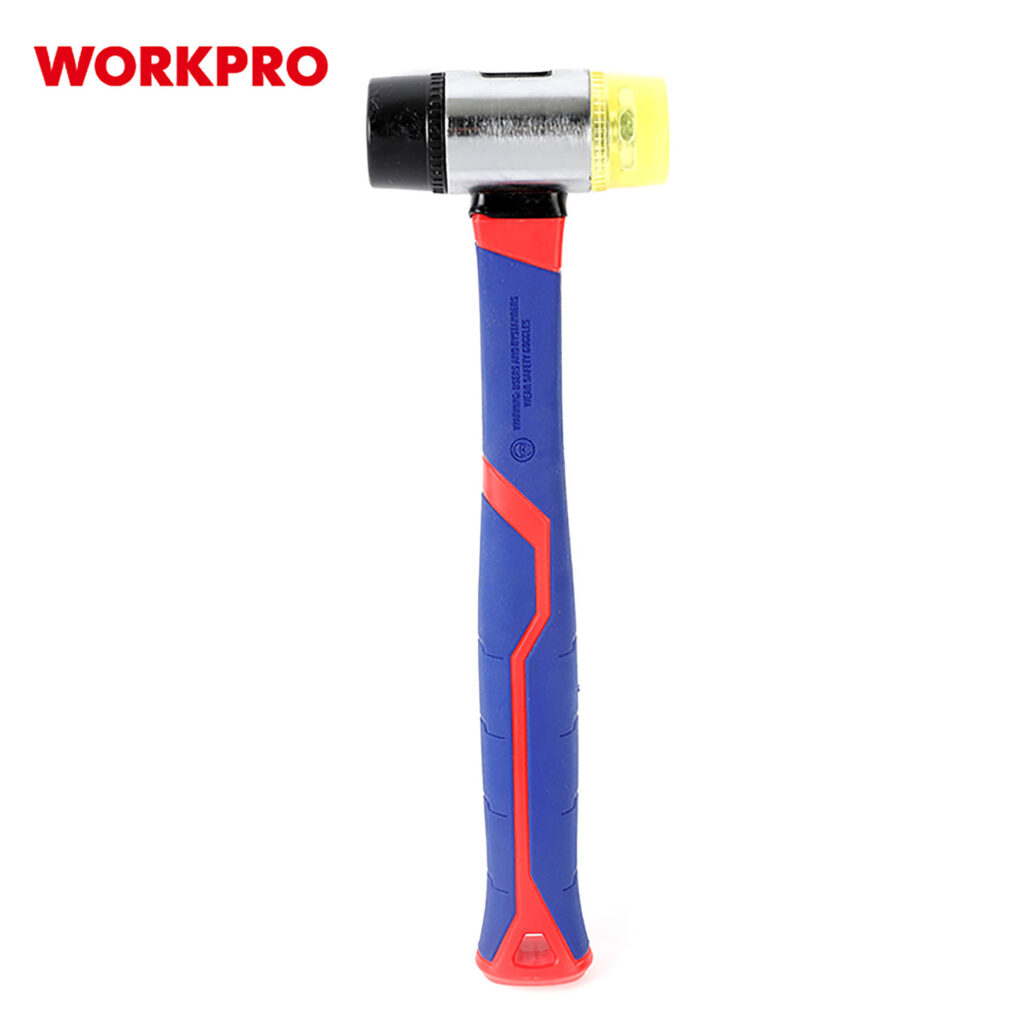 ΣΦΥΡΙΑ ΛΑΣΤΙΧΟ FIBERGLASS ΛΑΒΗ (ΜΑΥΡΟ-ΚΙΤΡΙΝΟ) WP241036 WORKPRO (PROFI)