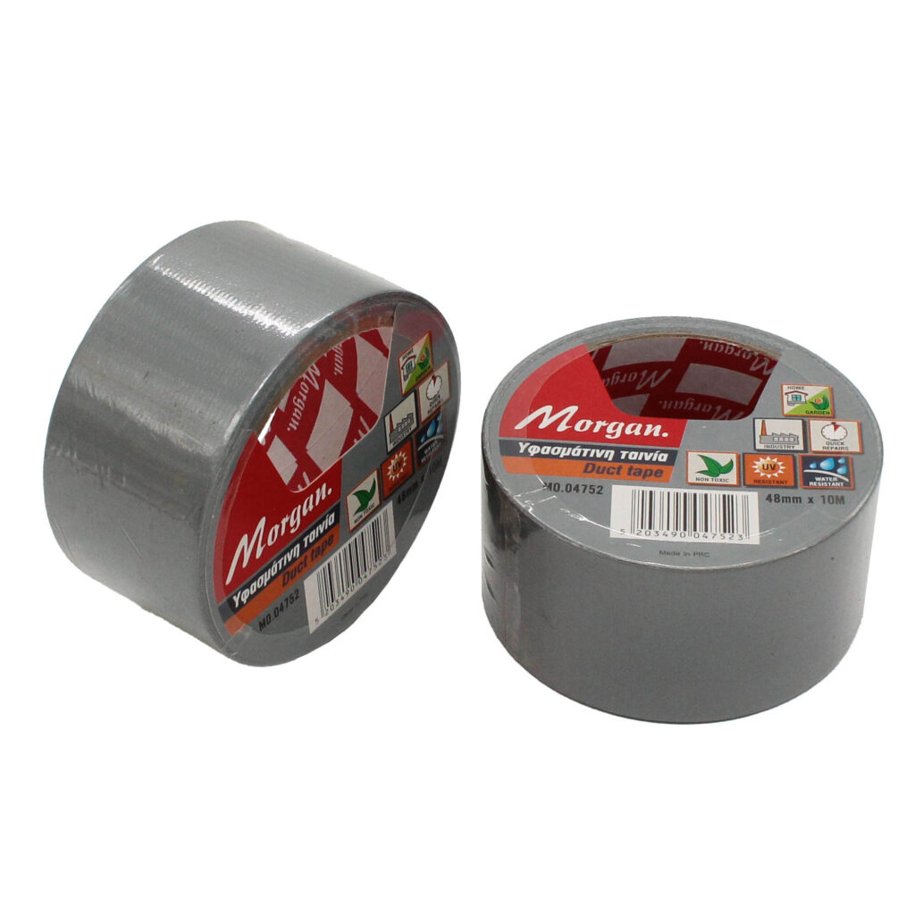 ΤΑΙΝΙΑ ΥΦΑΣΜΑΤΙΝΗ  MORGAN 10m x 48mm ΓΚΡΙ
