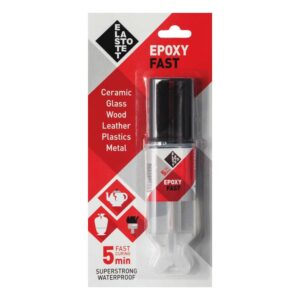 ΚΟΛΛΑ ΕΠΟΞΙΚΗ 2 ΣΥΣΤΑΤΙΚΩΝ 28ml (ΣΥΡΙΓΓΑ 5min) EPOXY FAST ELASTOTET