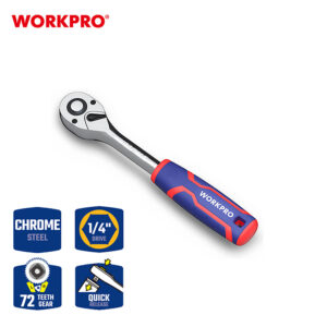 ΚΑΣΤΑΝΙΑ 1/4" (72T) WP271010 WORKPRO (PROFI) (ΚΑΡΤΕΛΑ)