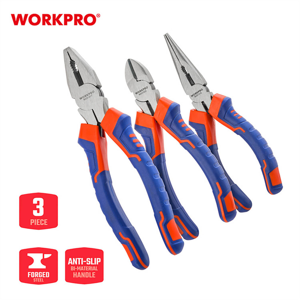 ΣΕΤ ΕΡΓΑΛΕΙΩΝ ΧΕΙΡΟΣ    3τμχ WP201007 WORKPRO (ΚΑΡΤΕΛΑ)