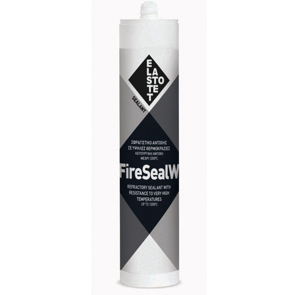 ΣΦΡΑΓΙΣΤΙΚΟ ΤΖΑΚΙΩΝ  280ml  ΜΑΥΡΗ  FIRESEAL W 1200ο C