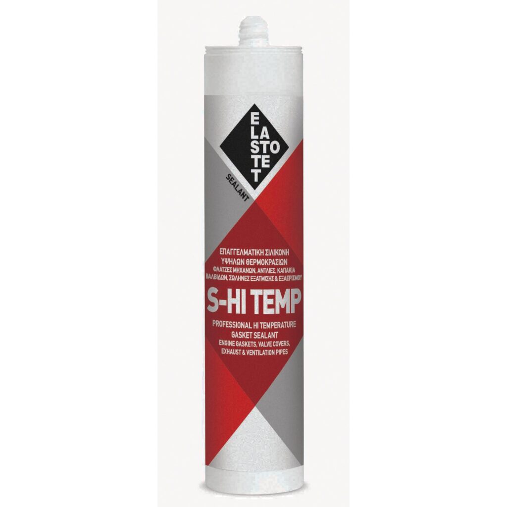 ΣΙΛΙΚΟΝΗ HI-TEMP ΚΟΚΚΙΝΗ 280ml  ΕΛΑΣΤΟΤΕΤ (ΦΛΑΤΖΟΚΟΛΛΑ)