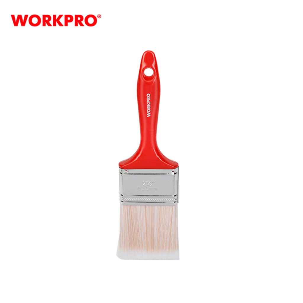 ΠΙΝΕΛΑ WORKPRO  KOKKINA 1,5" (38mm) ΠΛΑΣΤΙΚΗ ΛΑΒΗ WP325024