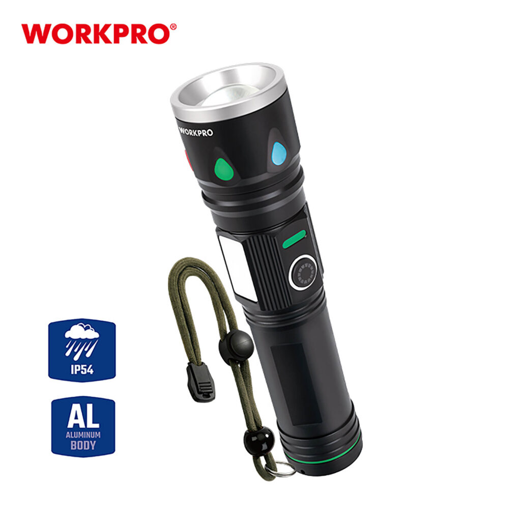 ΦΑΚΟΣ ΕΠΑΝΑΦΟΡΤΙΖΟΜΕΝΟΣ LED (21700,4500mAH)   350Lm 460m WP351019 WORKPRO