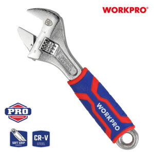 ΚΑΒΟΥΡΙΑ ΜΕ ΛΑΣΤΙΧΟ (ΓΑΛΛΙΚΑ ΚΛΕΙΔΙΑ) WORKPRO 200mm(8") WP272011 (PROFI) (ΚΑΡΤΕΛΑ)