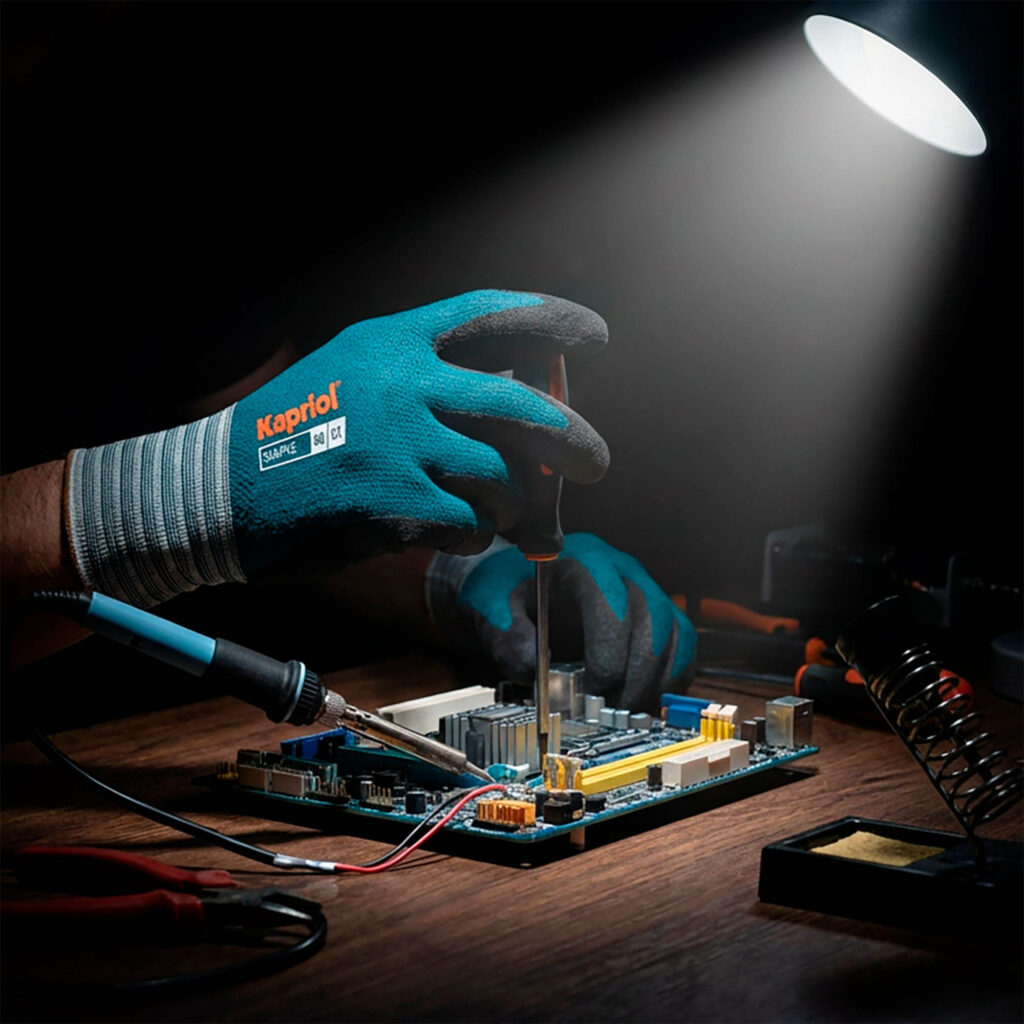 ΓΑΝΤΙΑ ΕΡΓΑΣΙΑΣ ΝΙΤΡΙΛΙΟΥ ΠΕΤΡΟΛ Νο..   9 / L  MICRO TOUCH KAPRIOL 27835
