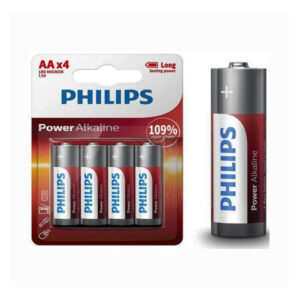 ΜΠΑΤΑΡΙΕΣ ΑΛΚΑΛΙΚΕΣ  AA  (4pack) 1.5V POWER ALK LR6P4B/10  37796 PHILIPS