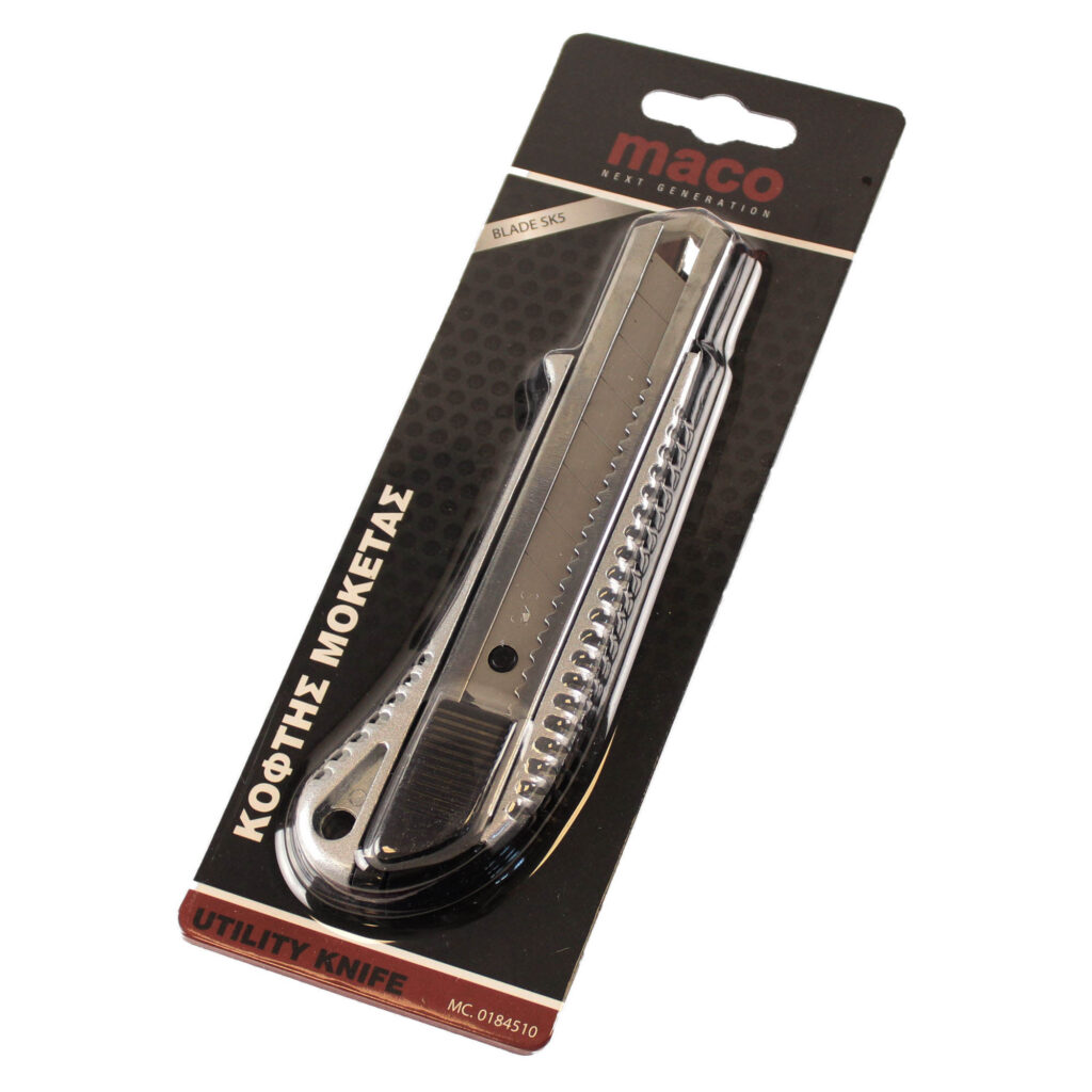 ΚΟΦΤΗΣ ΜΟΚΕΤΩΝ MACO 18mm ΒΑΡΕΩΣ ΤΥΠΟΥ 4510 (ΜΕΤΑΛΛΙΚΟΣ)  (ΚΑΡΤΕΛΑ)