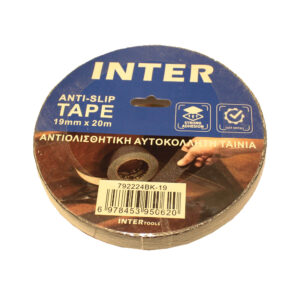 ΤΑΙΝΙΑ ΑΝΤΙΟΛΙΣΘΗΤΙΚΗ 20m x 19mm ΜΑΥΡΗ INTER