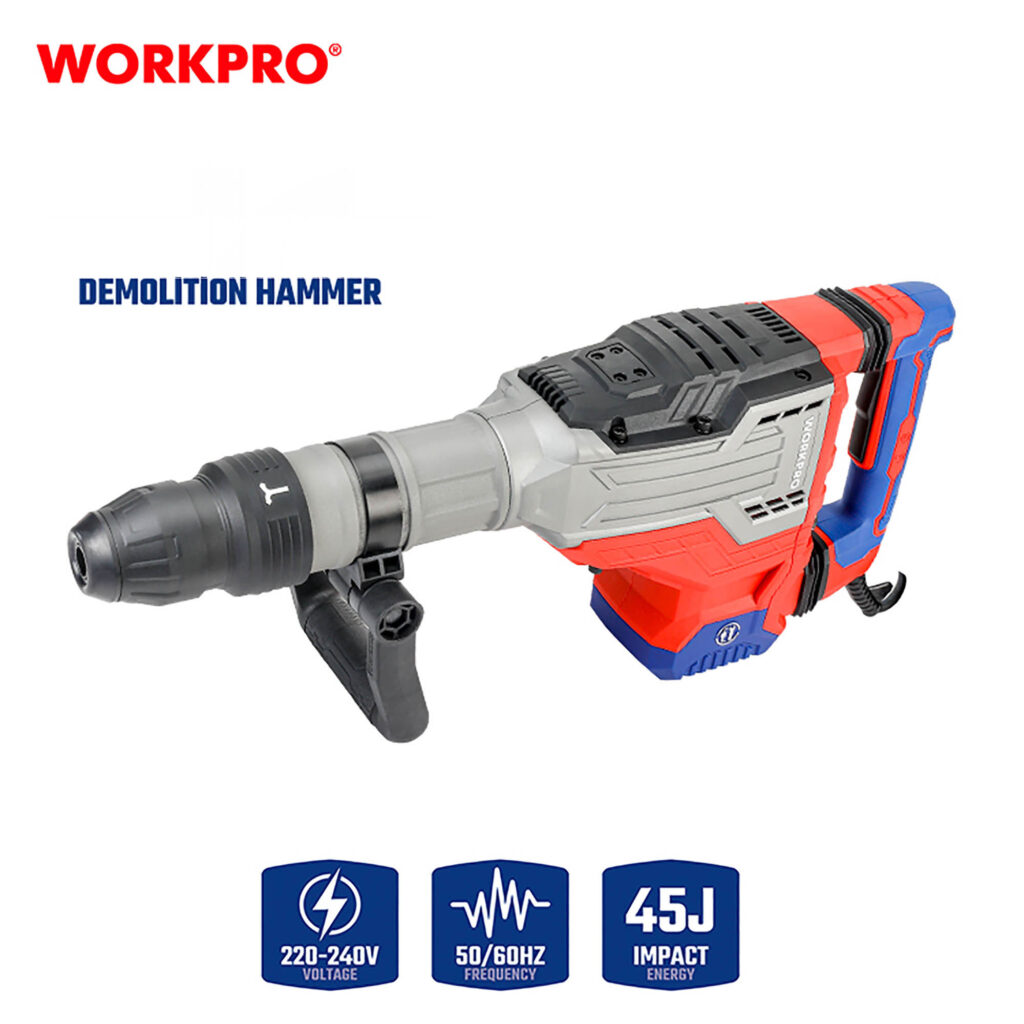 ΣΚΑΠΤΙΚΟ ΠΙΣΤΟΛΕΤΟ 1700W SDS MAX (45,0 Joule) WP470605CE WORKPRO (PROFI)