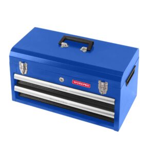 ΕΡΓΑΛΕΙΟΘΗΚΗ ΜΕΤΑΛΛΙΚΗ 2 ΣΥΡΤΑΡΙΑ 46x24x22cm  WP282005 WORKPRO (PROFI)