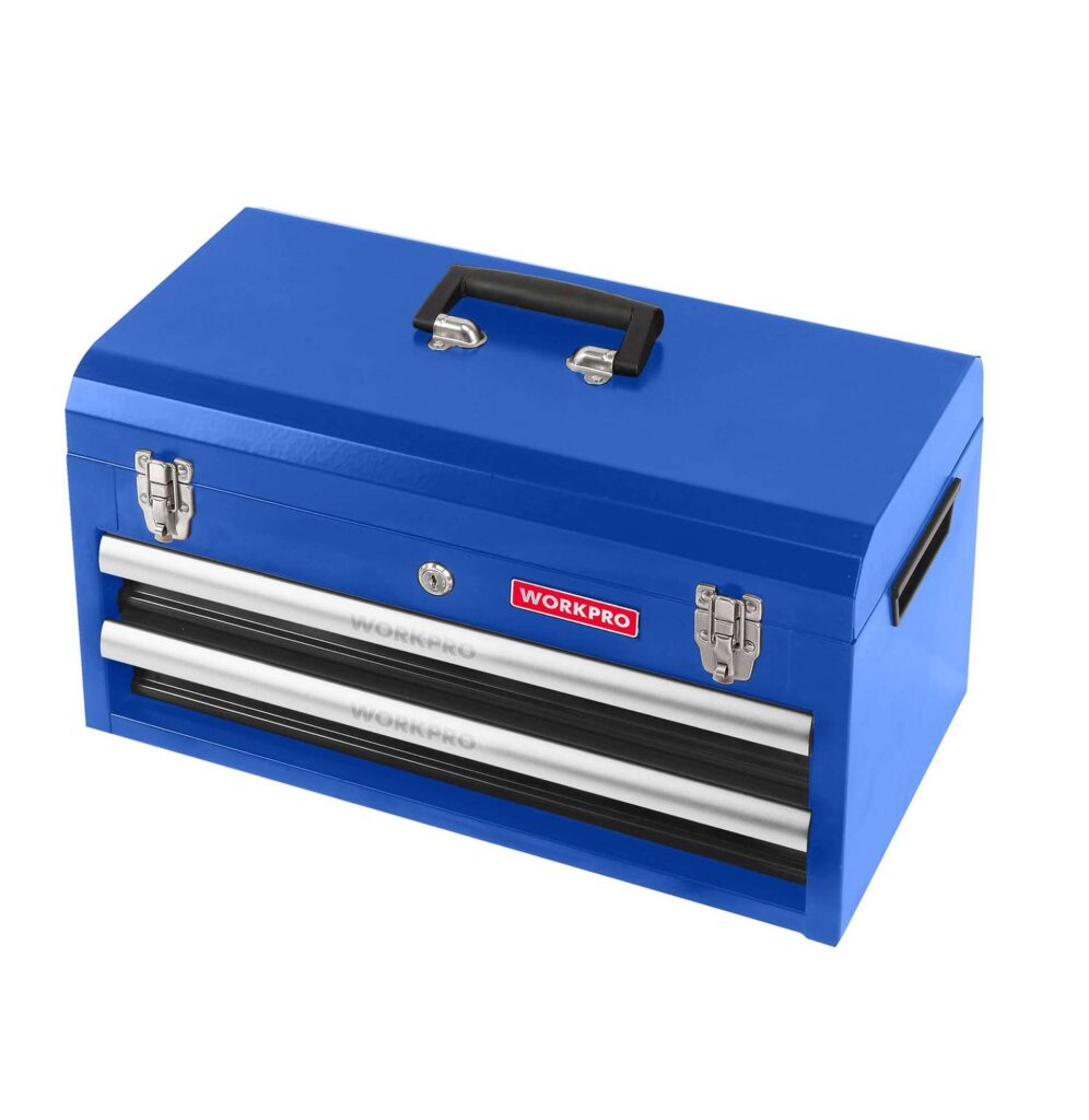 ΕΡΓΑΛΕΙΟΘΗΚΗ ΜΕΤΑΛΛΙΚΗ 2 ΣΥΡΤΑΡΙΑ 46x24x22cm  WP282005 WORKPRO (PROFI)