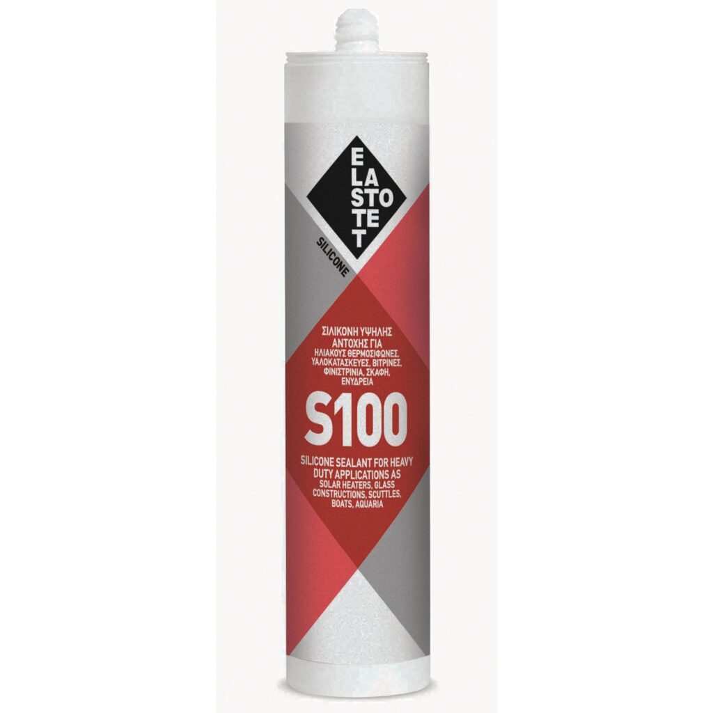 ΣΙΛΙΚΟΝΗ S-100  ΔΙΑΦΑΝΗ 280ml (ΥΨΗΛΗΣ ΑΝΤΟΧΗΣ)