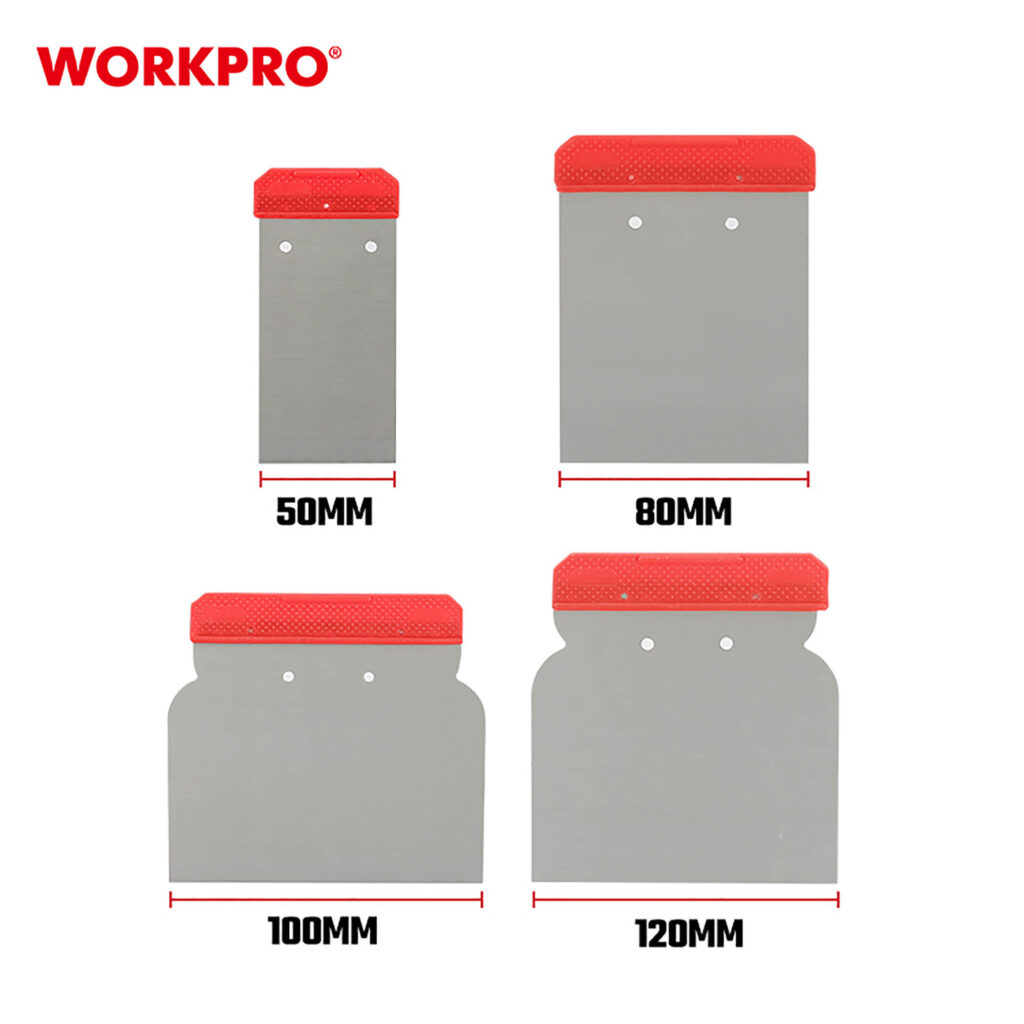 ΣΠΑΤΟΥΛΑ ΣΕΤ 4 τμχ ΑΤΣΑΛΙΝΕΣ WP321017 WORKPRO
