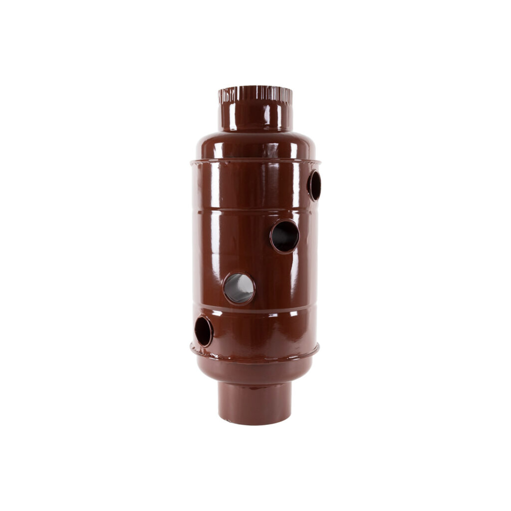 ΕΜΑΓΙΕ ΚΑΖΟ  Φ 120mm ΤΥΠΟΥ ΒΑΡΕΛΑΚΙ ( ΚΑΦΕ )