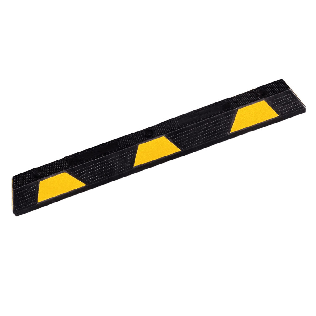 ΣΤΟΠ ΤΡΟΧΩΝ ΑΥΤΟΚΙΝΗΤΩΝ 1200x150x100mm ΚΑΟΥΤΣΟΥΚ ΜΑΥΡΟ/ΚΙΤΡΙΝΟ CC-D20