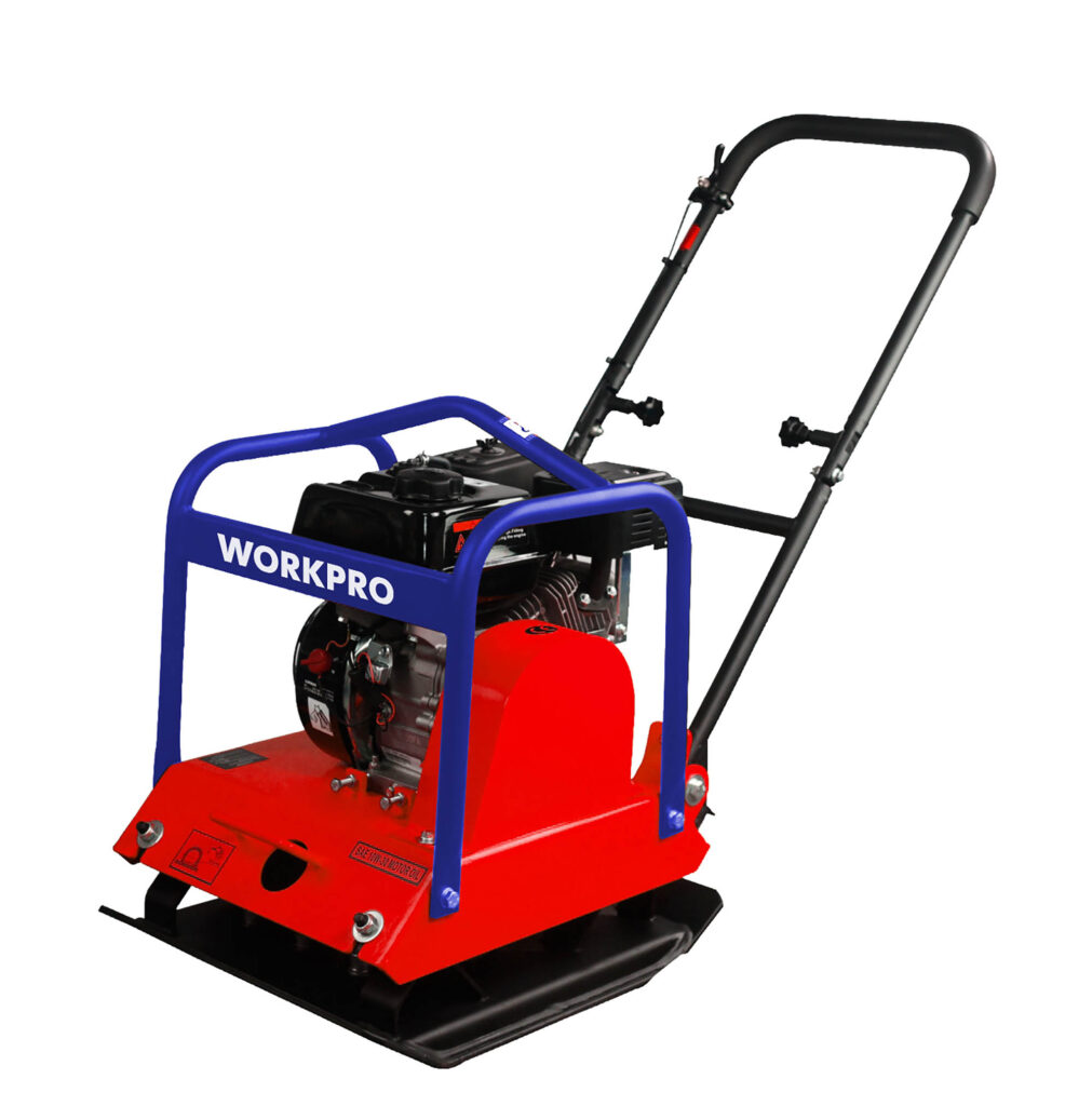 ΣΥΜΠΙΕΣΤΗΣ ΕΔΑΦΟΥΣ ΒΕΝΖΙΝΗΣ 6,5HP (4,8kW) 54x45cm WP424016 WORKPRO