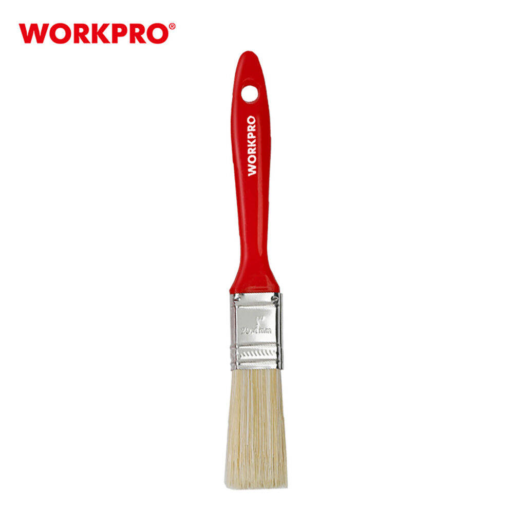 ΠΙΝΕΛΑ WORKPRO KOKKINA 1" (25mm) ΠΛΑΣΤΙΚΗ ΛΑΒΗ WP325001