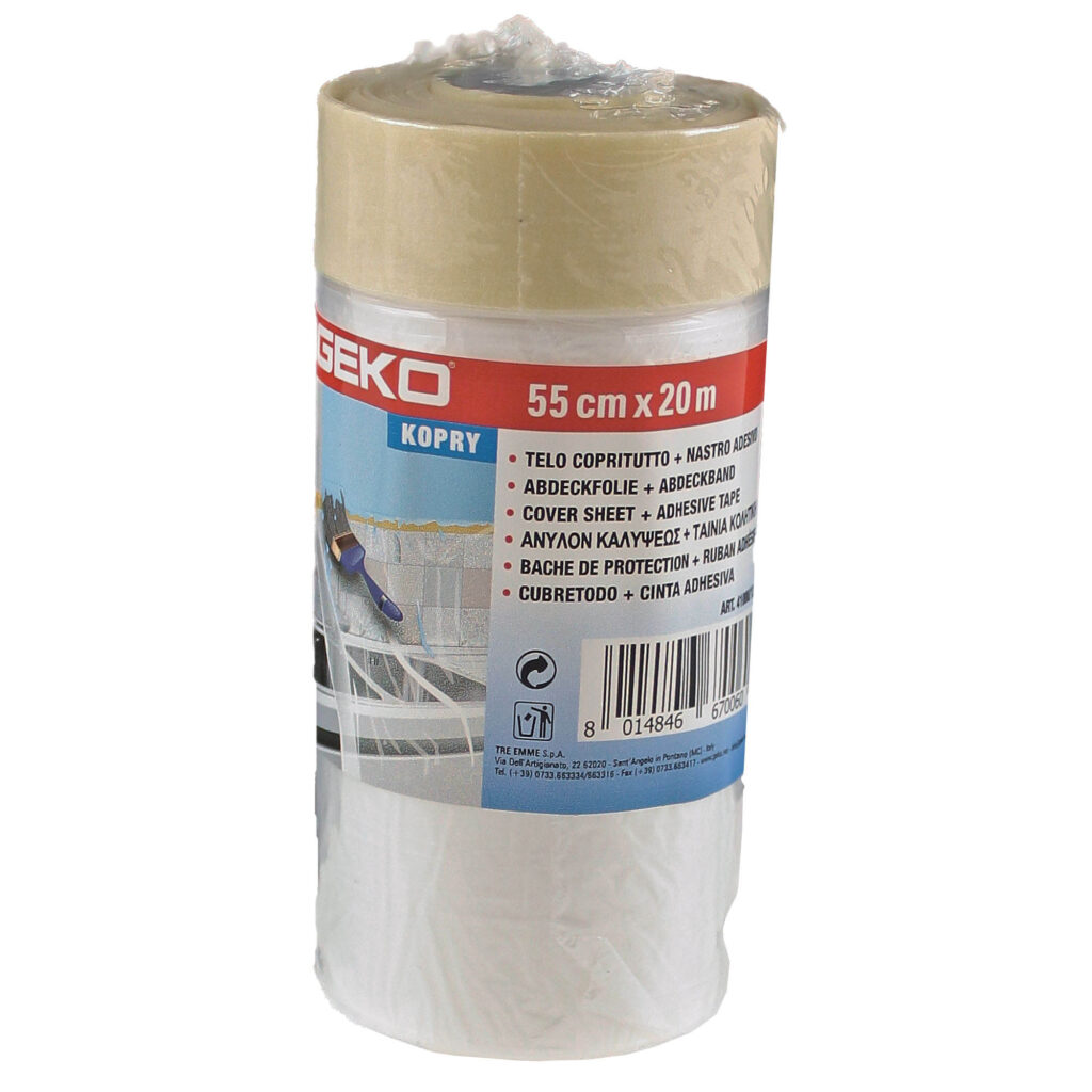 ΝΑΥΛΟΝ ΒΑΨΙΜΑΤΟΣ.. ΜΕ ΧΑΡΤΟΤΑΙΝΙΑ  20m x 550mm  41000/13 GEKO