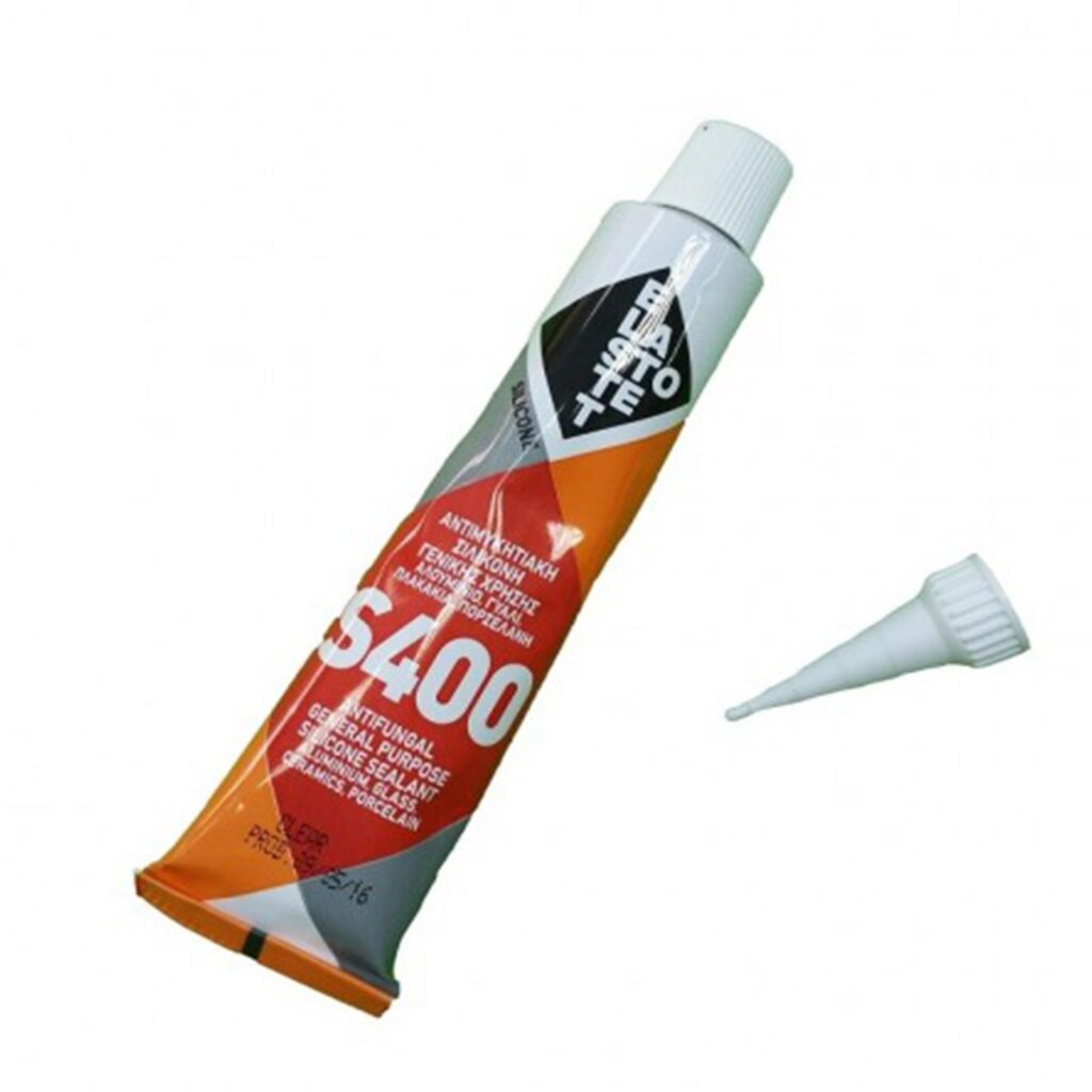 ΣΙΛΙΚΟΝΗ S-400 ΔΙΑΦΑΝΗ  280ml  (ΑΝΤΙΜΟΥΧΛΙΚΗ)