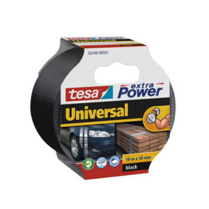 ΤΑΙΝΙΑ ΥΦΑΣΜΑΤΙΝΗ. EXTRA POWER UNIVERSAL ΜΑΥΡΗ 10m x 50mm 56348 TESA