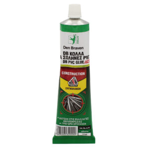 ΚΟΛΛΑ ΓΙΑ ΣΩΛΗΝΕΣ PVC 125ml ΔΙΑΦΑΝΗ(ΣΩΛΗΝΑΡΙΟ) DEN BRAVEN