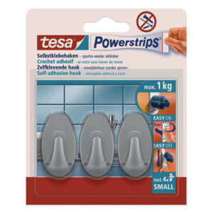 ΑΓΚΙΣΤΡΑ OVAL ΜΙΚΡΟ ΜΑΤ ΧΡΩΜΕ ΣΕΤ 3τμχ 57519 TESA