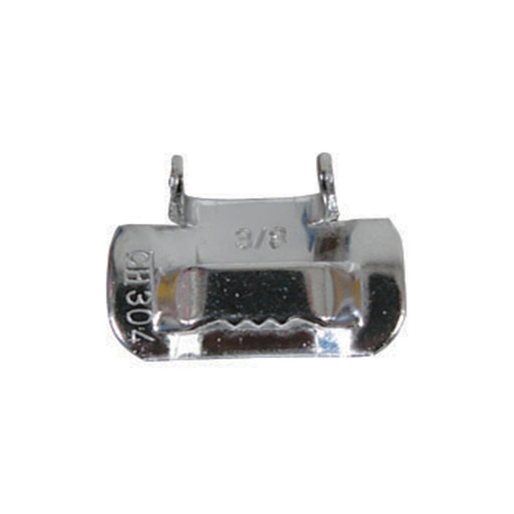 ΚΛΙΠΣ INOX   3/8" (10mm)  ΓΙΑ ΤΣΕΡΚΙ