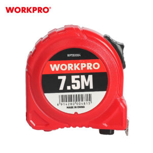 ΜΕΤΡΟ ΡΟΛΟ WORKPRO 7,5mx25mm ΠΛΑΣΤΙΚΟ WP261004 (ΚΑΡΤΕΛΑ)