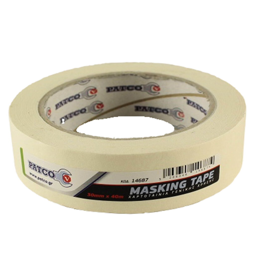 ΧΑΡΤΟΤΑΙΝΙΑ ΓΕΝΙΚΗΣ ΧΡΗΣΕΩΣ 40m x 30mm PATCO