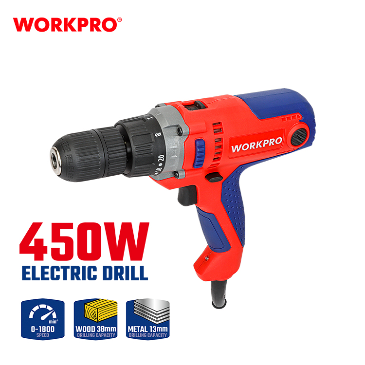 ΔΡΑΠΑΝΟ ΠΕΡΙΣΤΡΟΦΙΚΟ ΗΛΕΚΤΡΙΚΟ   450W WP470005 WORKPRO (PROFI)