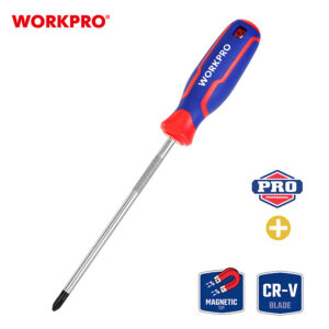 ΚΑΤΣΑΒΙΔΙ ΣΤΑΥΡΟΥ ΜΑΓΝΗΤΙΚΟ PH0x 75mm  WP221025 WORKPRO (PROFI)  (ΚΑΡΤΕΛΑ)
