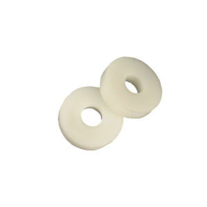 ΡΟΔΕΛΑ ΠΛΑΣΤΙΚΗ  6,5mm (ΣΤΕΝΗ) ΑΣΠΡΗ