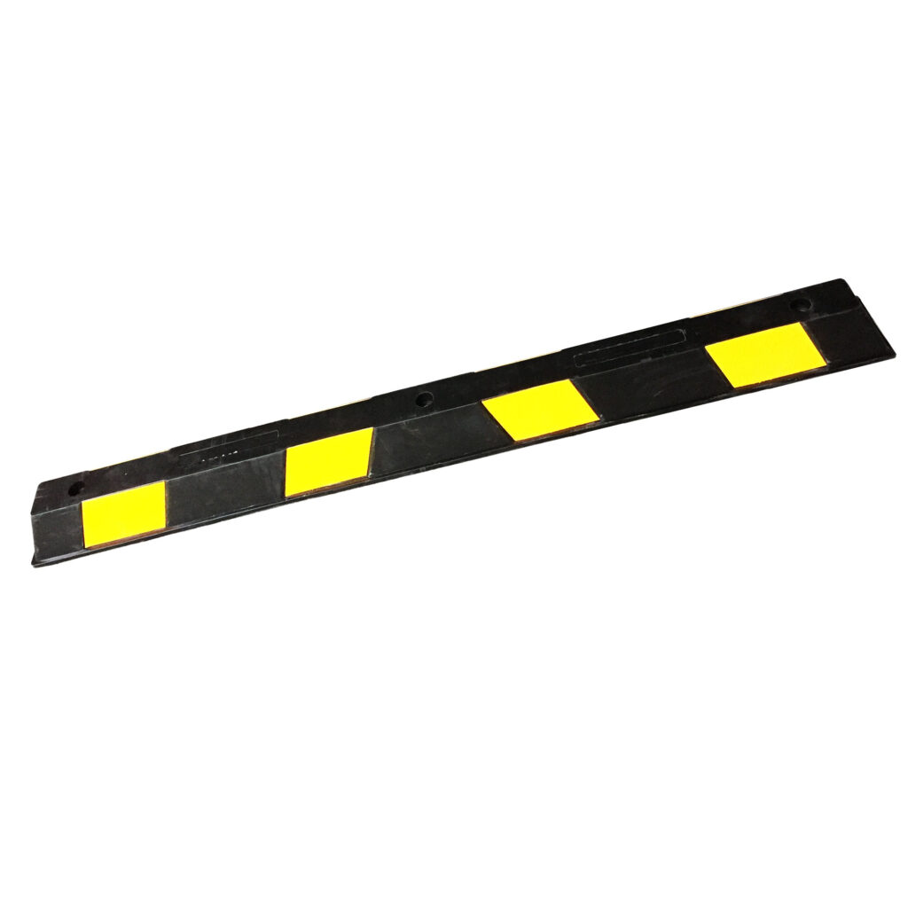 ΣΤΟΠ ΤΡΟΧΩΝ ΑΥΤΟΚΙΝΗΤΩΝ 1650x160x100mm ΚΑΟΥΤΣΟΥΚ ΜΑΥΡΟ/ΚΙΤΡΙΝΟ CC-D29