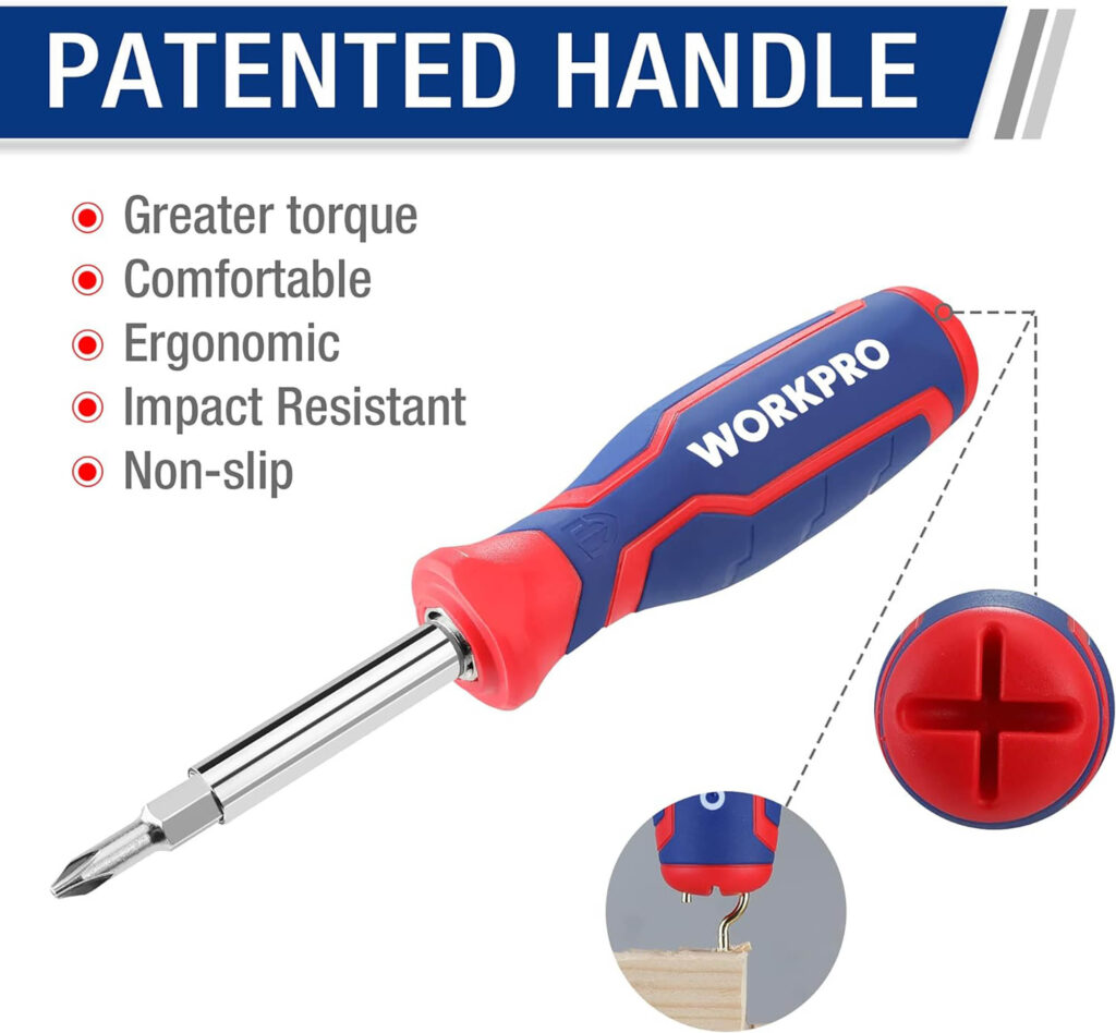 ΚΑΤΣΑΒΙΔΙ ΜΕ  6 ΔΙΠΛΕΣ ΜΥΤΕΣ WP221306 WORKPRO  (ΚΑΡΤΕΛΑ)