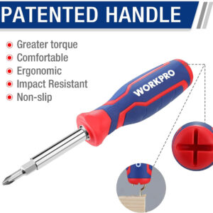 ΚΑΤΣΑΒΙΔΙ ΜΕ  6 ΔΙΠΛΕΣ ΜΥΤΕΣ WP221306 WORKPRO  (ΚΑΡΤΕΛΑ)